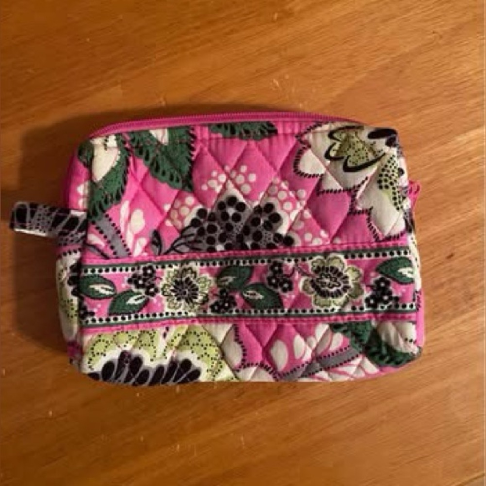 Like new Vera Bradley cosmetics bag